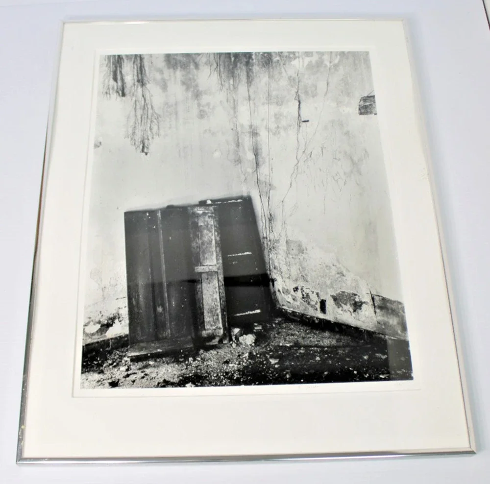 Silver Gelatin Photo Hand Signed, Russell Goodloe 1995 Mobile AL Abandoned Space